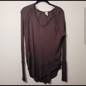 We the Free Olive Green Thermal XS